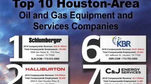 Top 10 Houston-Area Oil and Gas Equipment and Services Companies