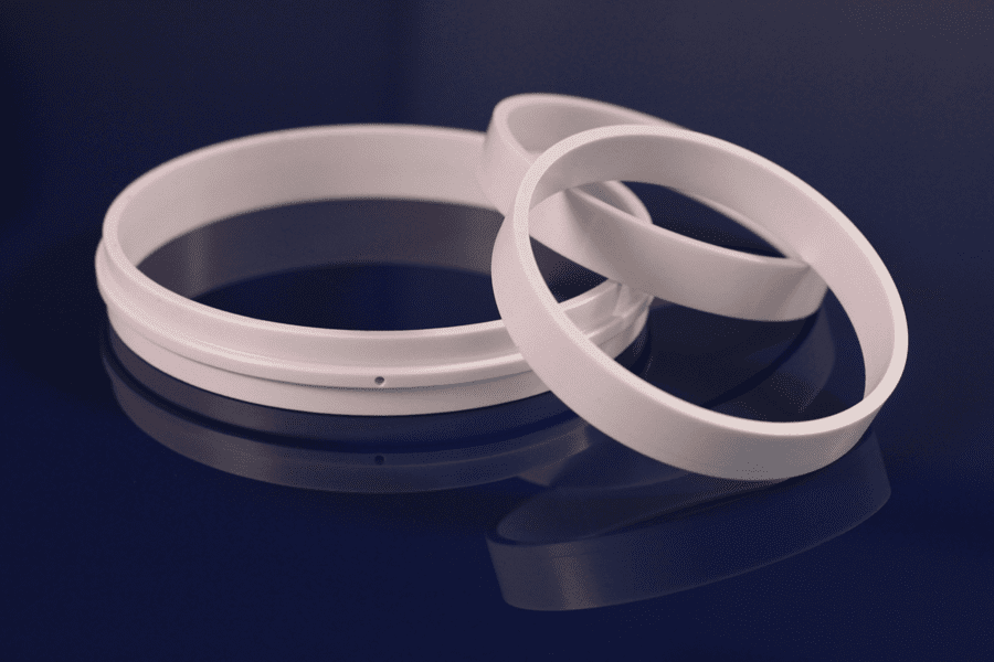 Case wear rings for Centrifugal multistage pump.