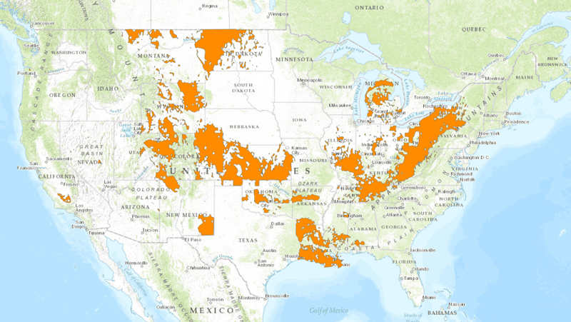 More than 200,000 wells had been fractured in the U.S. by 2017. Source: FracTracker